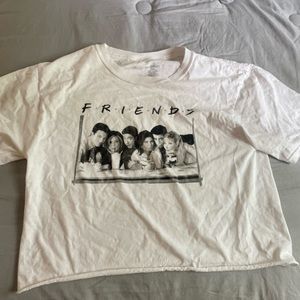 friends shirt, cropped